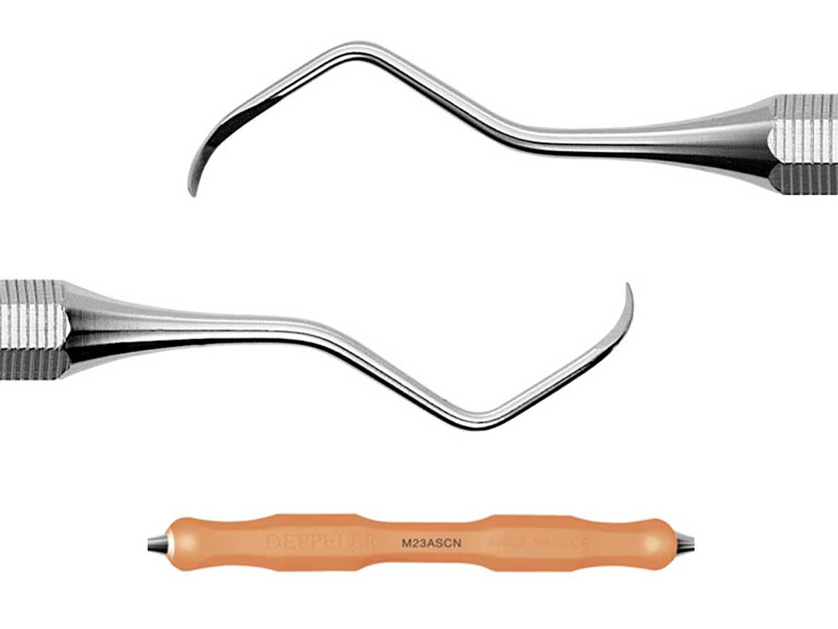 M23AS™ Universal Kürette mit CN-Griff Orange