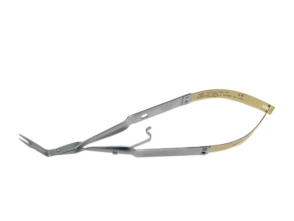 Pinzette mit Karbid-Beschichtung zum Entfernen von Stiften und abgebrochenen Endo-Feilen #PCF-N-75-SL/M