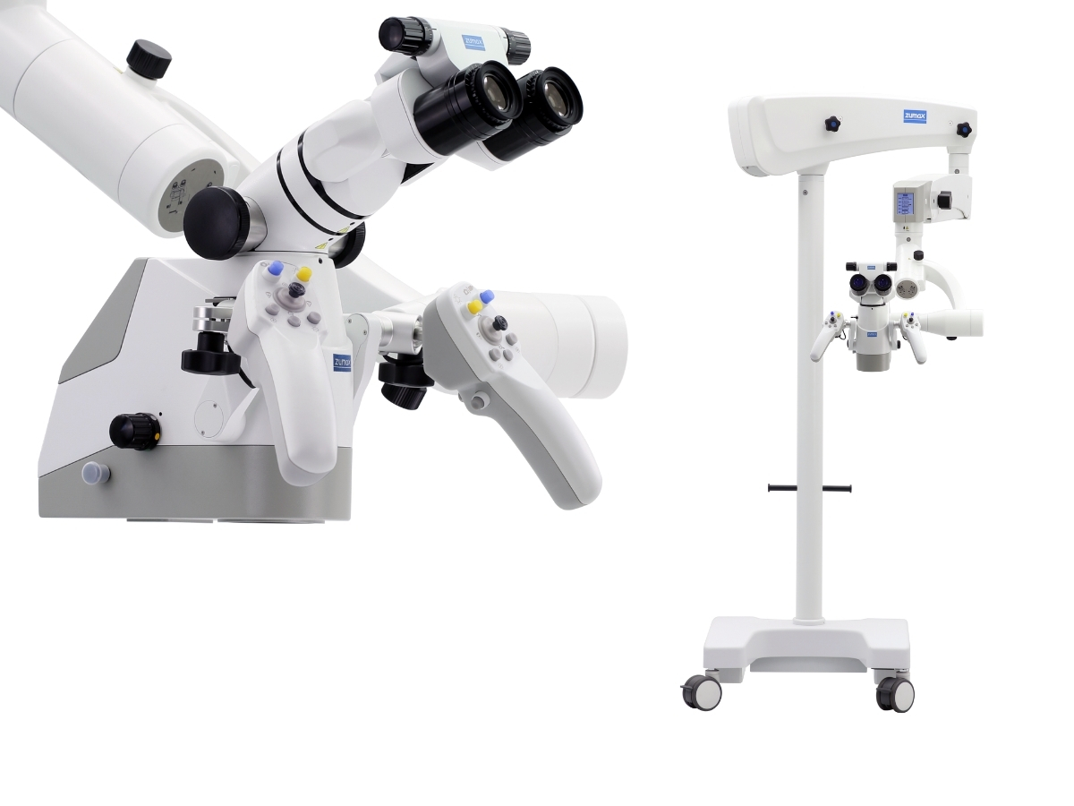 Mikroskop ElektroMag (OMS3200 R2) - Rollenstativ