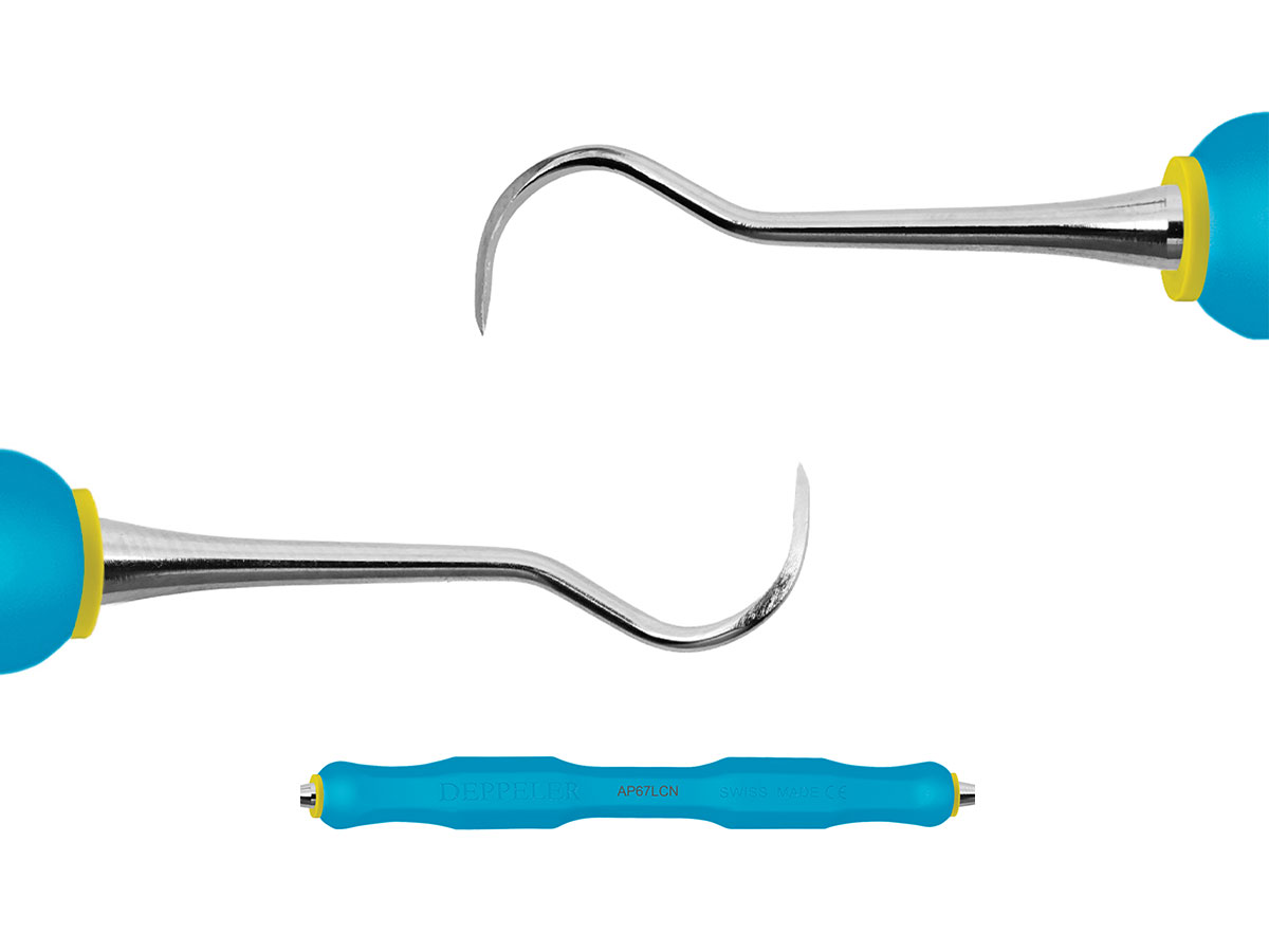 AP67L Scaler mit CN-Griff Miami-blau