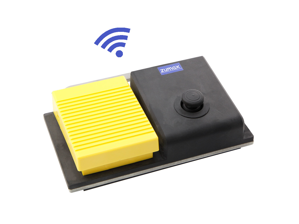 Mini-Fußschalter, kabellos mit 6 Funktionen