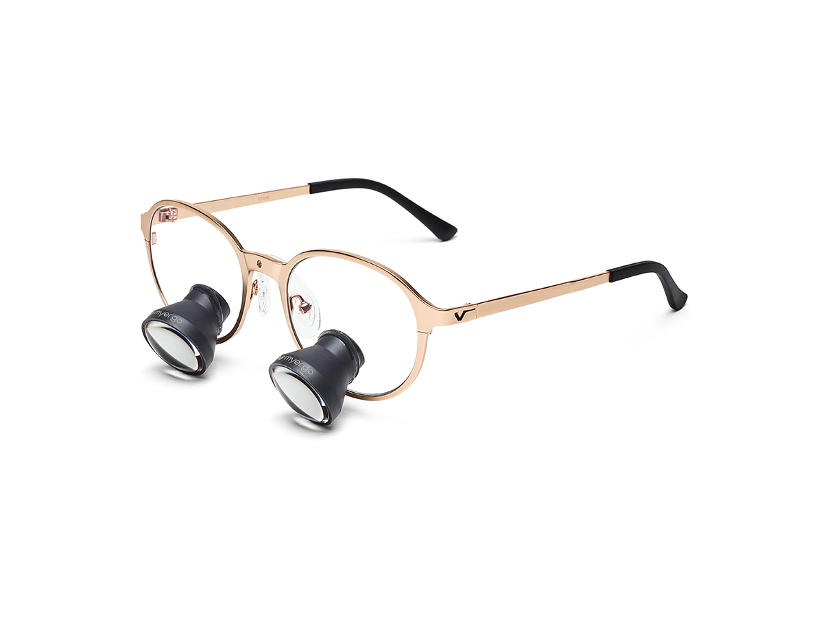 MyErgo Galilei TTL Lupe 2,5x400 mm SOHO (round) - rose gold