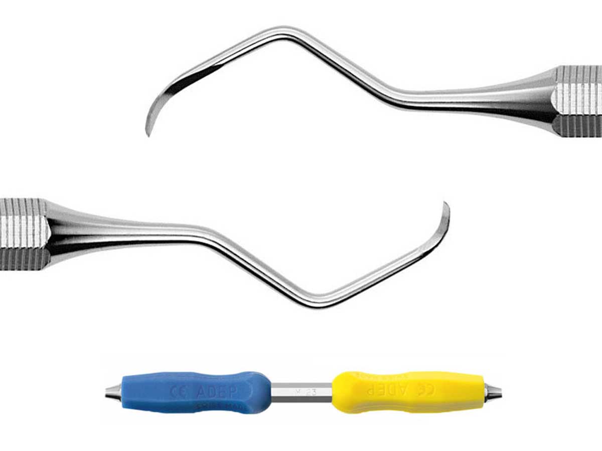 M23™ mit ADEP-Griffen Blau/Gelb