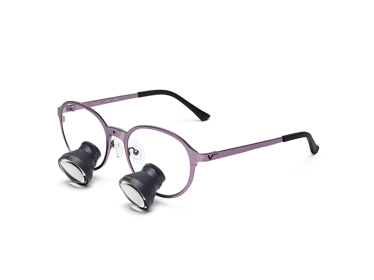 MyErgo Galilei TTL Lupe 3,0x450 mm SOHO (round) - violet