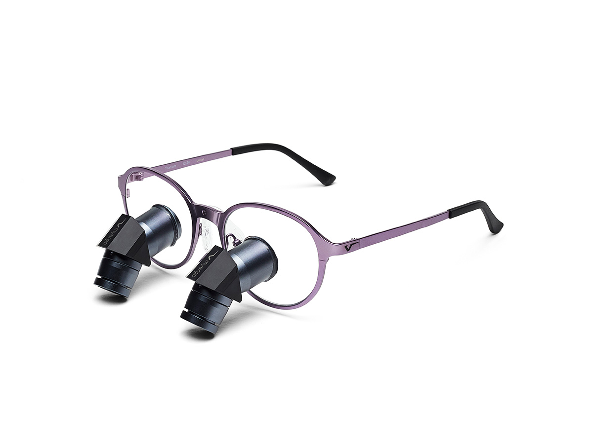 MyErgo TTL RFR. Lupe 3,5x500 mm SOHO (round) - violet