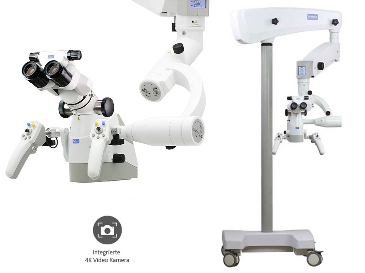 Mikroskop ElektroMag (OMS3200 R2) inkl. 4K Video Kamera - Rollenstativ