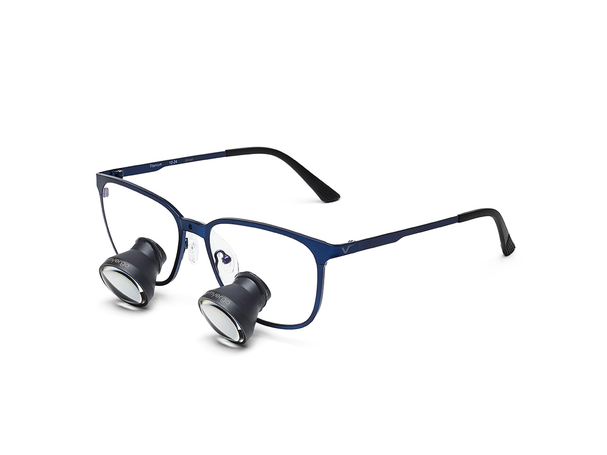 MyErgo Galilei TTL Lupe 2,5x400 mm REGENT (square) - blau