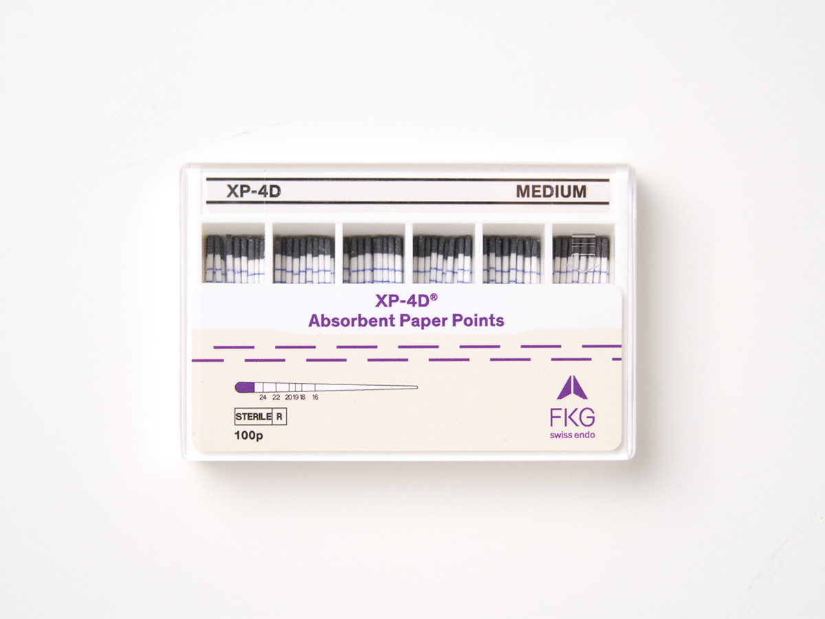 XP-4D® Absorbent Paper Points MEDIUM (100)