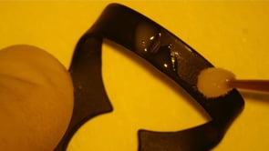 Vision Kofferdam-Klammer schwarz #12A für Unterkiefer linke/Oberkiefer rechte Molaren